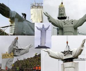 yapboz İsa (33m), Swiebodzin, Polonya&#039;nın en büyük heykeli